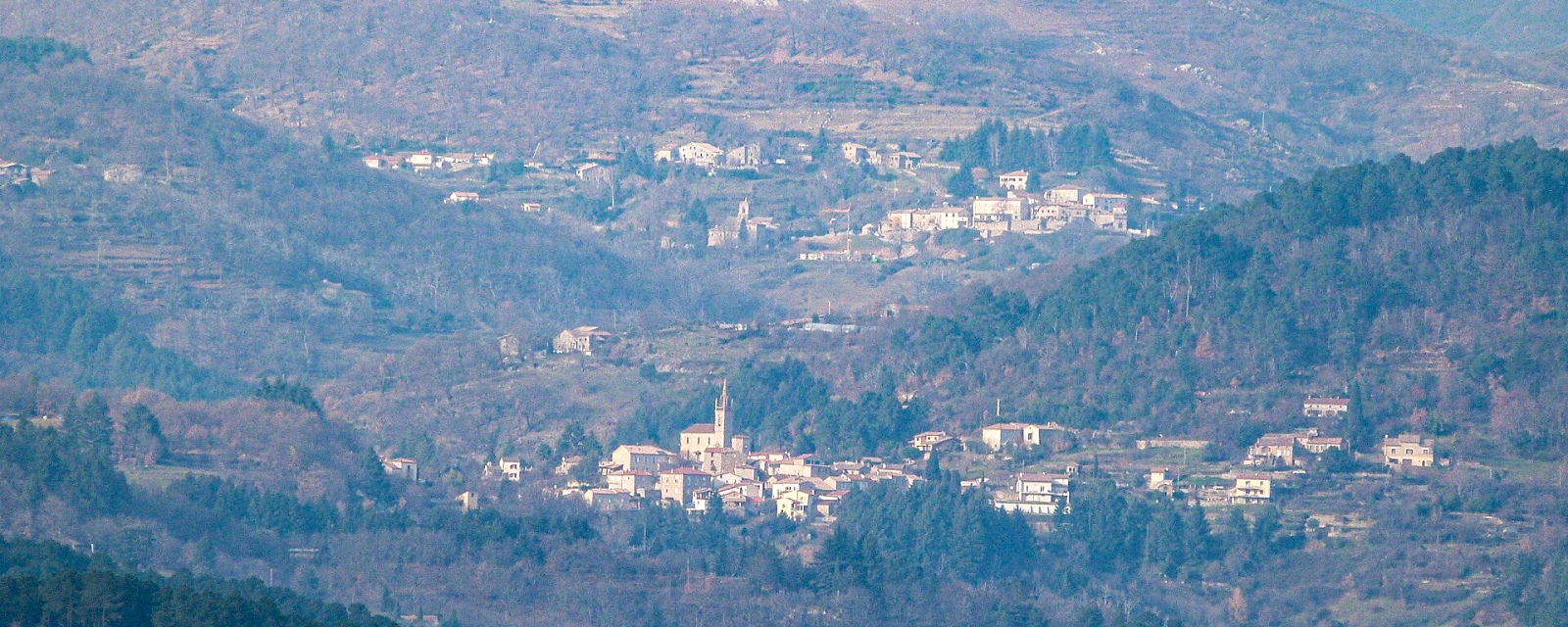 Vue de Saint-Andéol-de-Vals, Ardèche