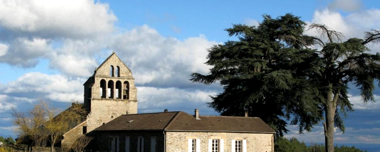 Vue de Saint-André-Lachamp, Ardèche