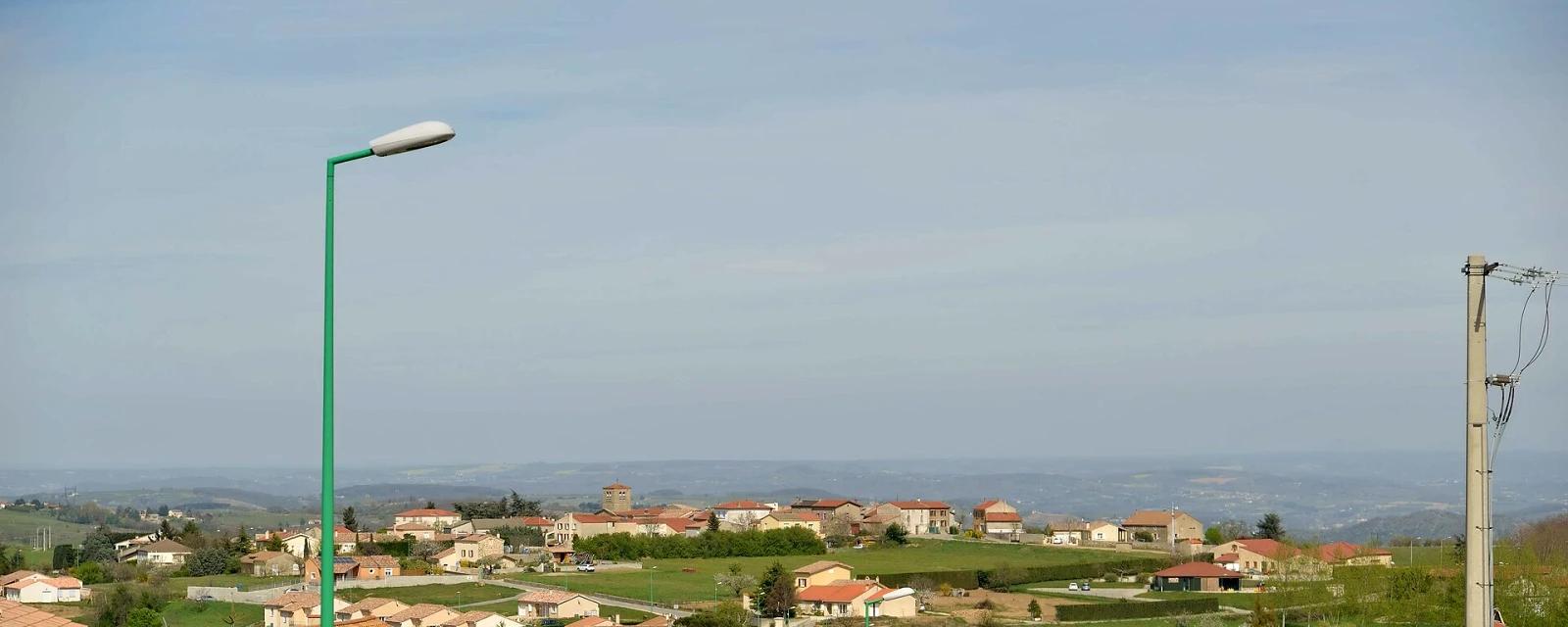 Vue de Saint-Barthélemy-le-Plain, Ardèche