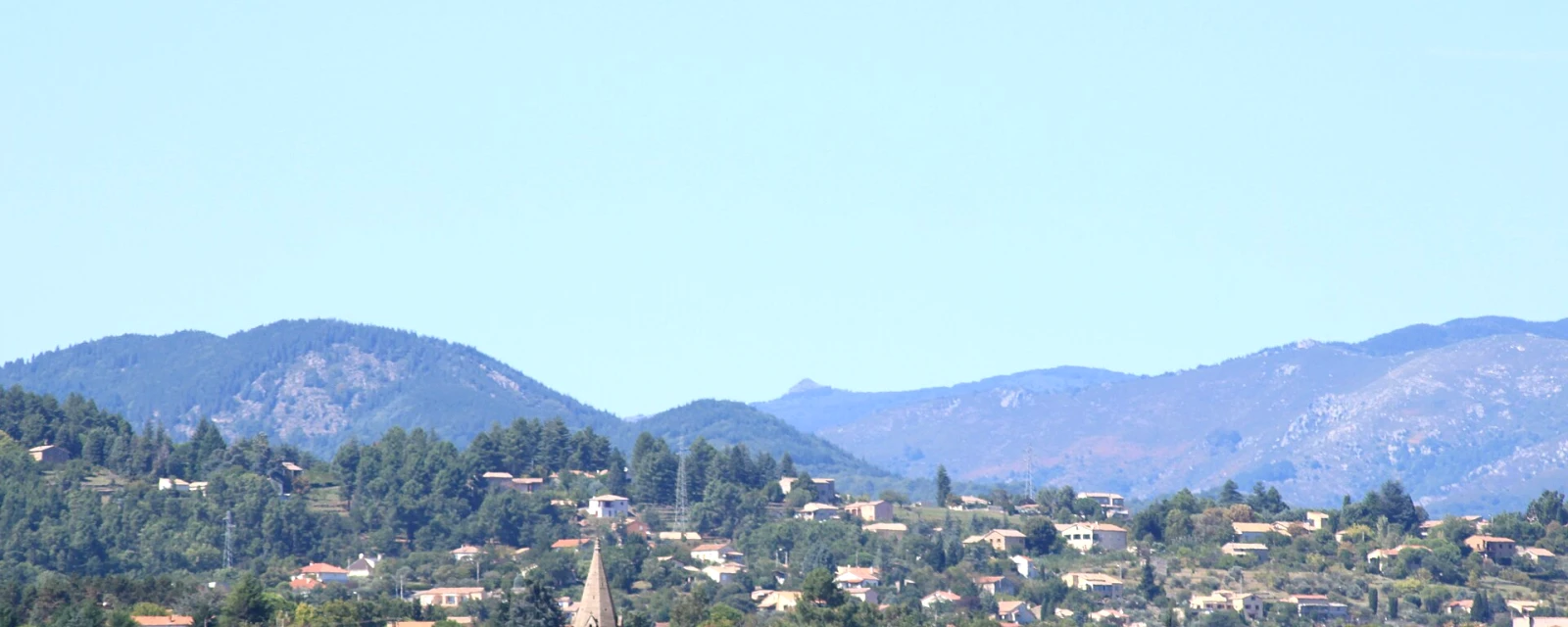 Vue de Saint-Étienne-de-Fontbellon, Ardèche