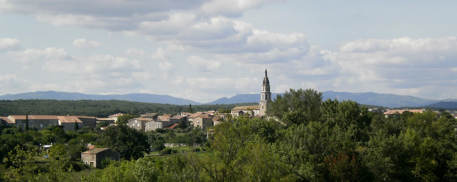Vue de Saint-Germain, Ardèche