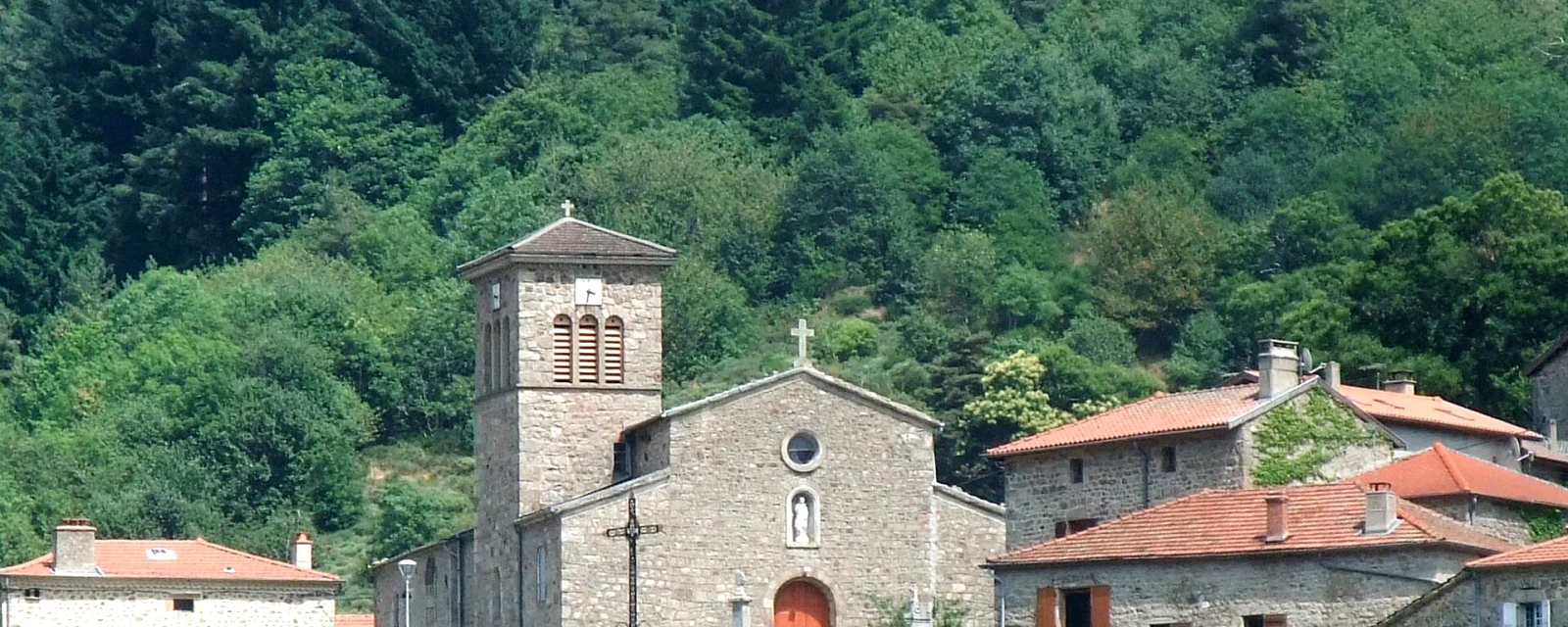 Vue de Saint-Julien-Vocance, Ardèche