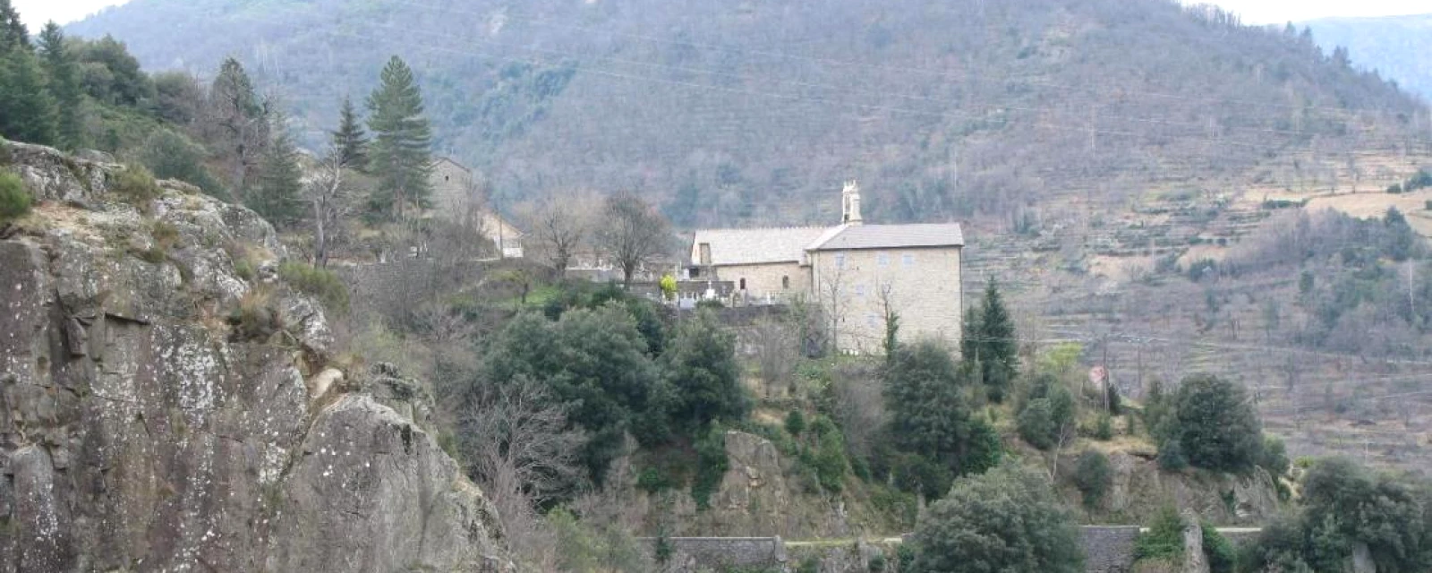 Vue de Sainte-Marguerite-Lafigère, Ardèche