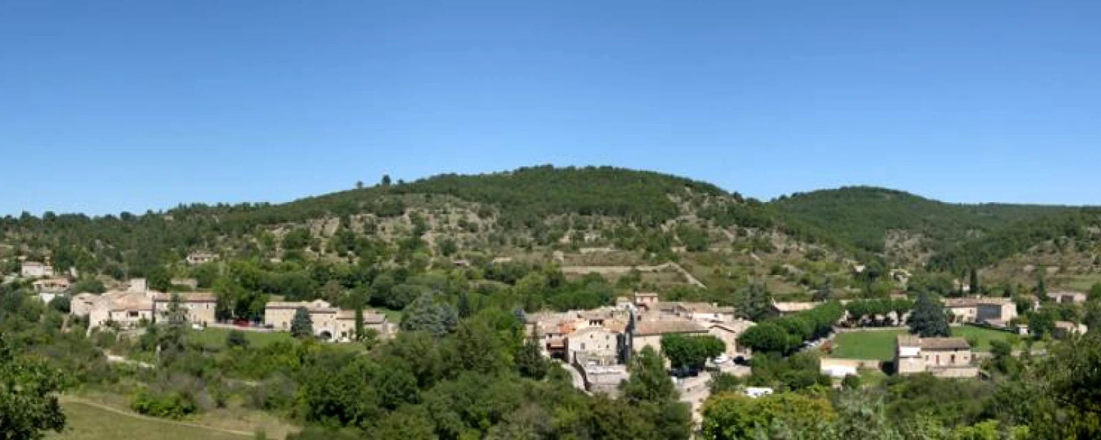 Vue de Saint-Maurice-d'Ibie, Ardèche