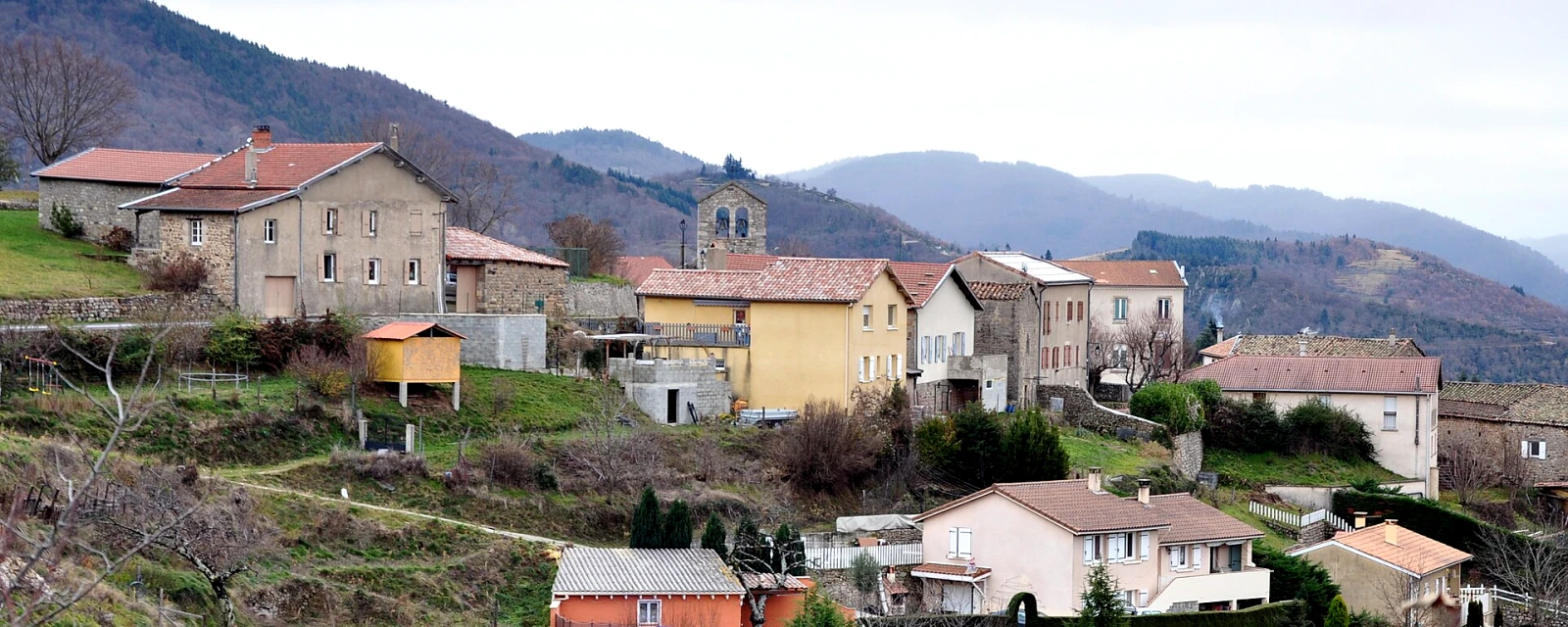 Vue de Saint-Michel-d'Aurance, Ardèche