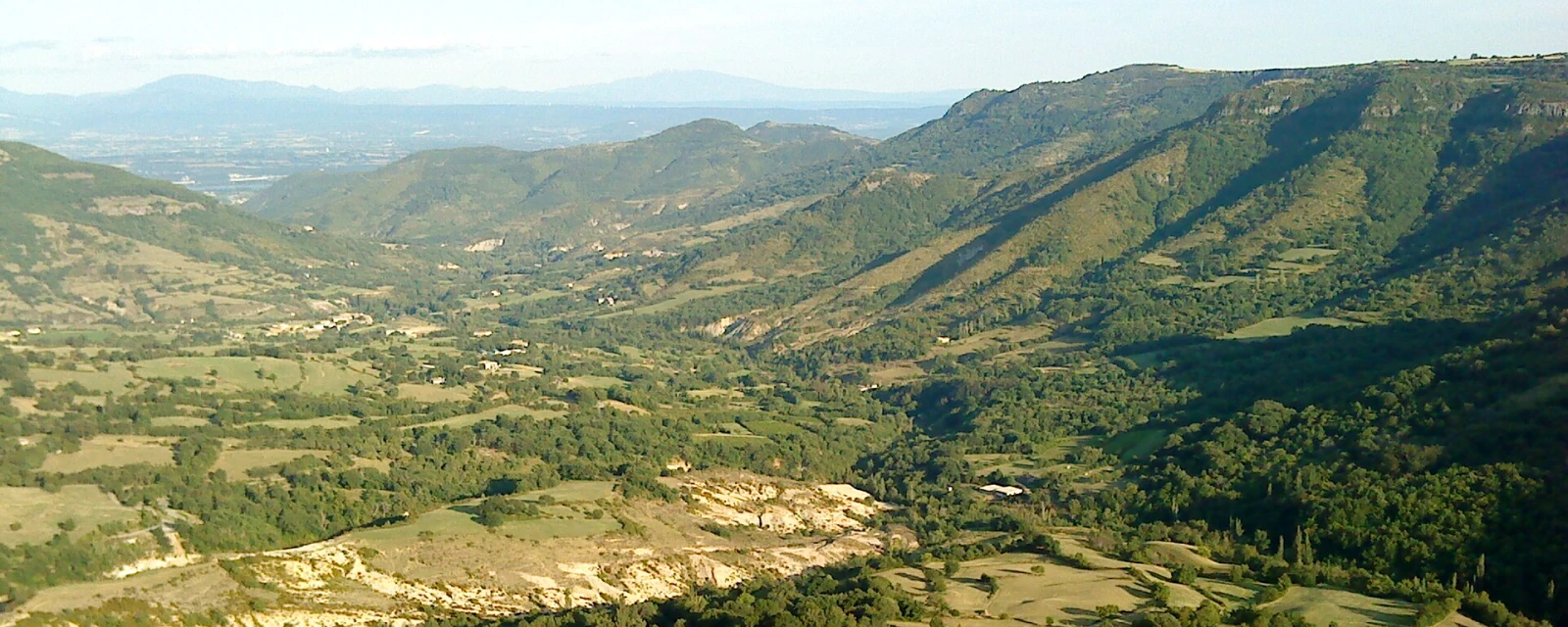 Vue de Saint-Pierre-la-Roche, Ardèche