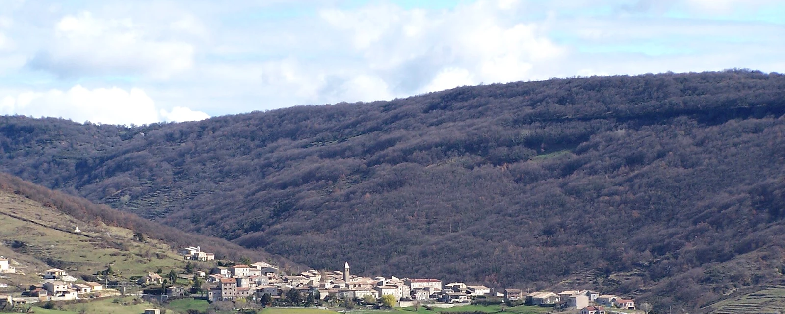 Vue de Saint-Pons, Ardèche