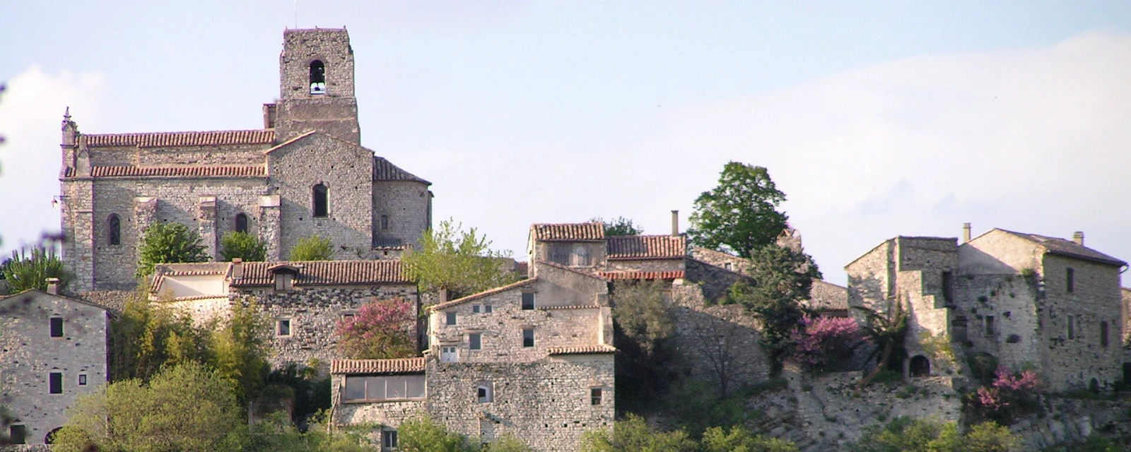Vue de Saint-Thomé, Ardèche