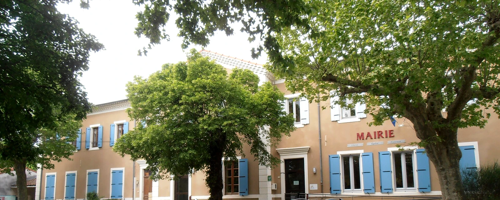 Vue de Salavas, Ardèche