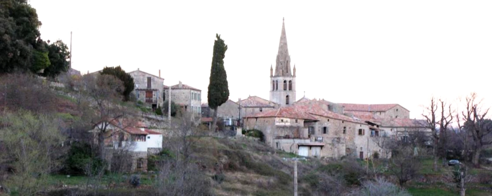 Vue de Sanilhac, Ardèche