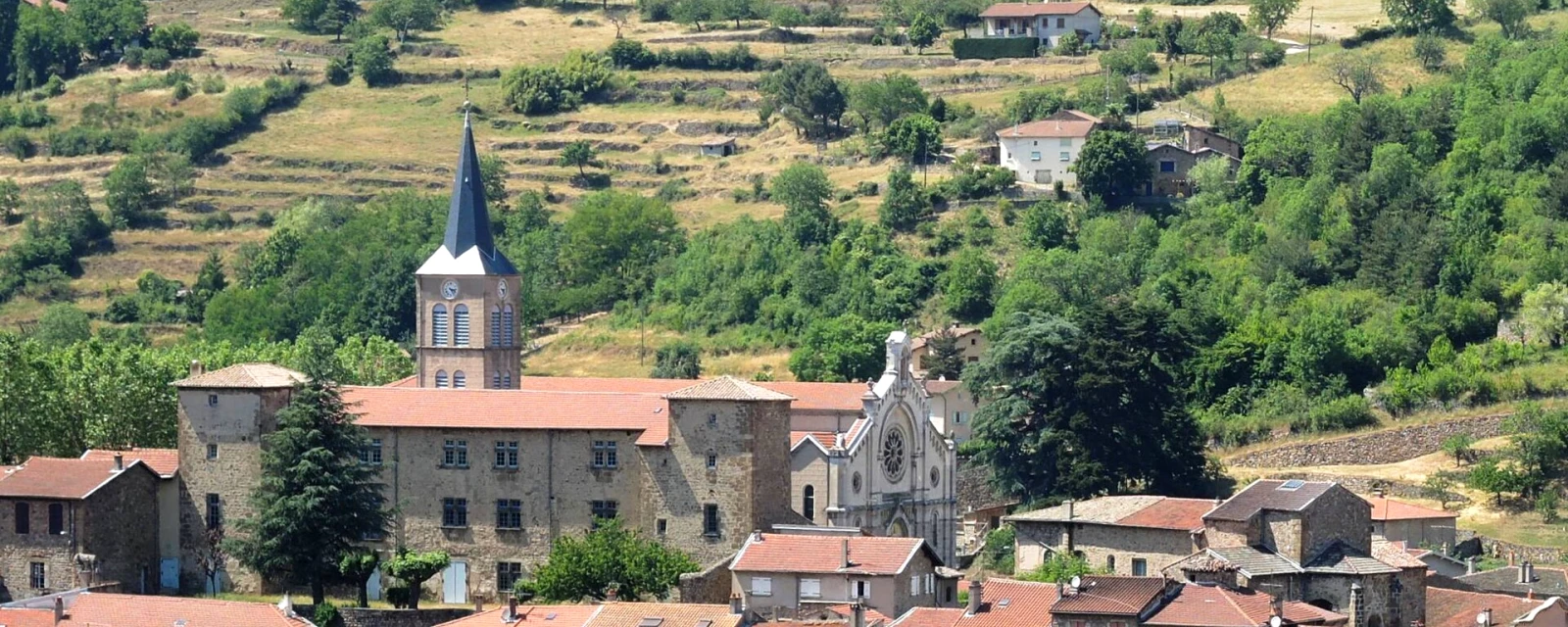 Vue de Satillieu, Ardèche
