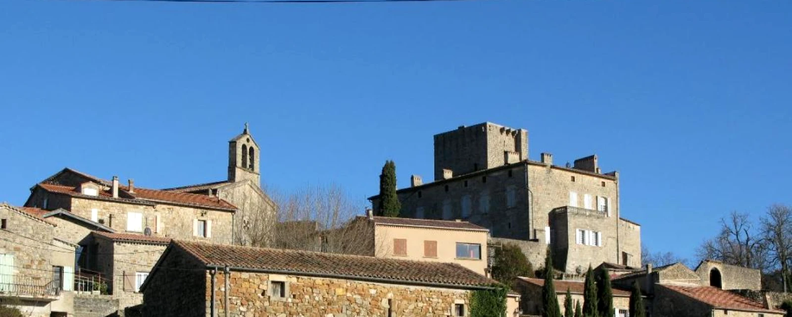 Vue de Tauriers, Ardèche