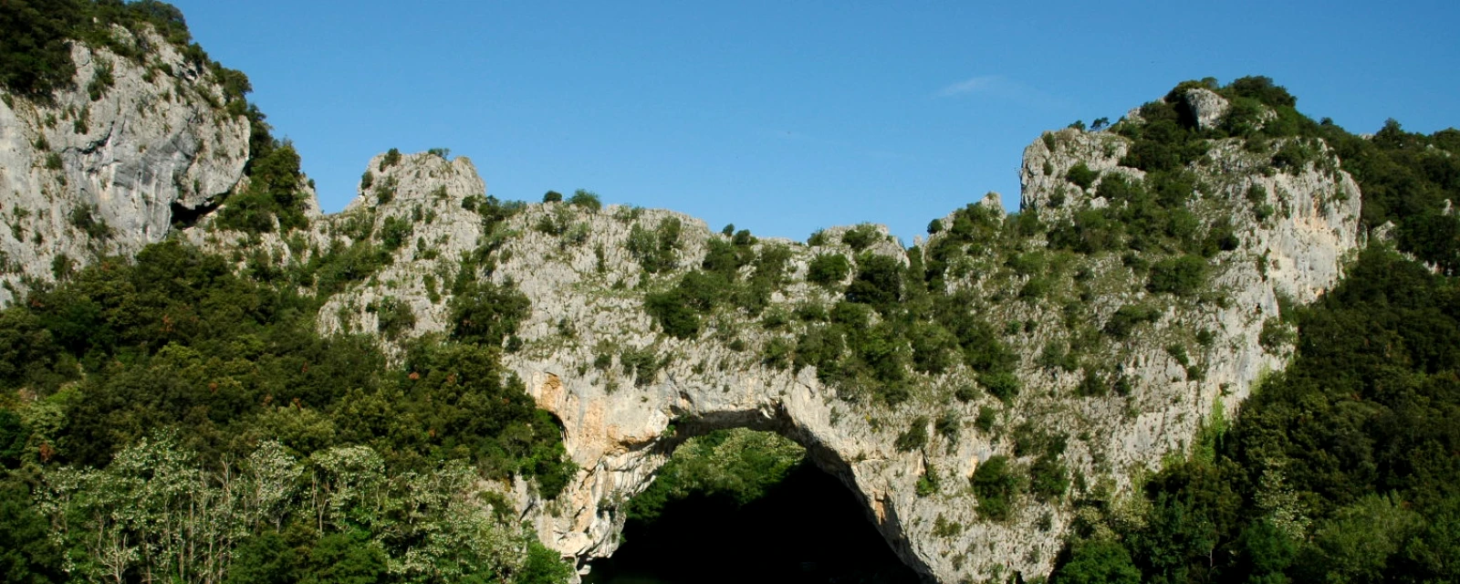 Vue de Vallon-Pont-d'Arc, Ardèche