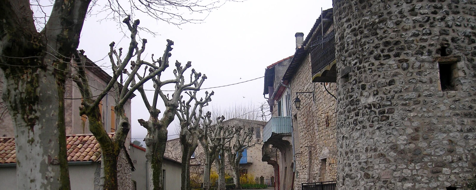 Vue de Valvignères, Ardèche