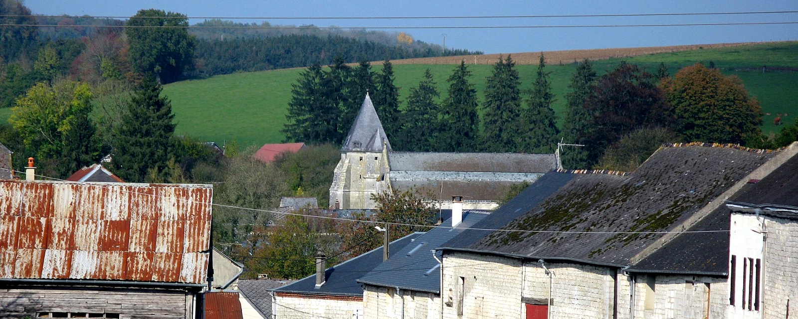 Vue de Aouste, Ardennes
