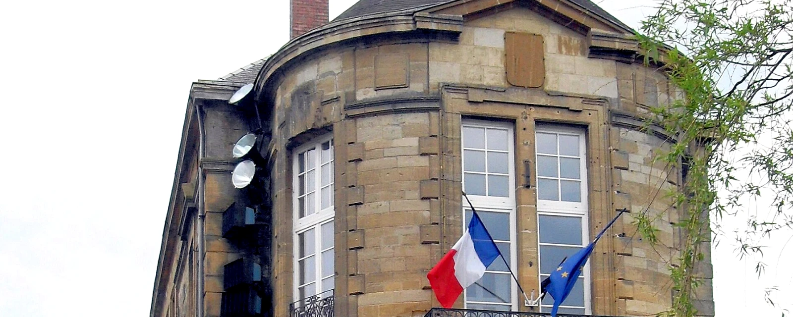 Vue de Beaumont-en-Argonne, Ardennes