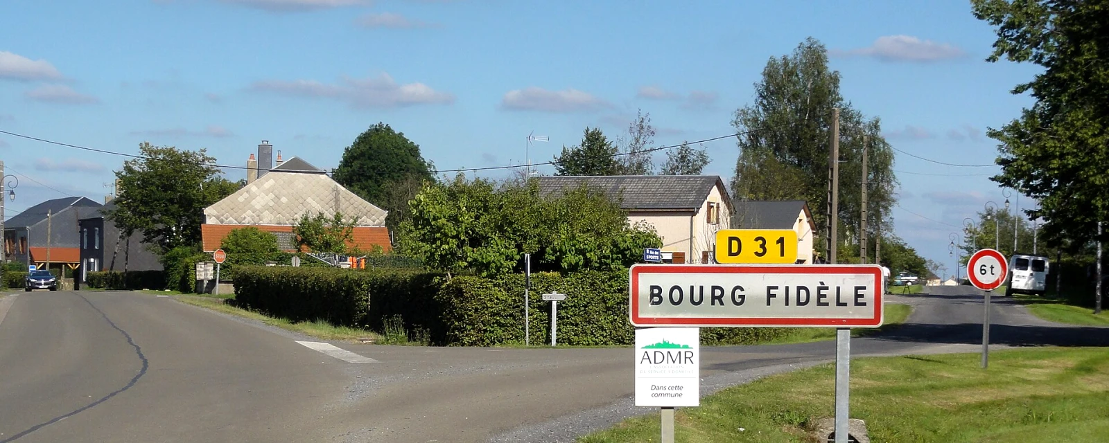 Vue de Bourg-Fidèle, Ardennes