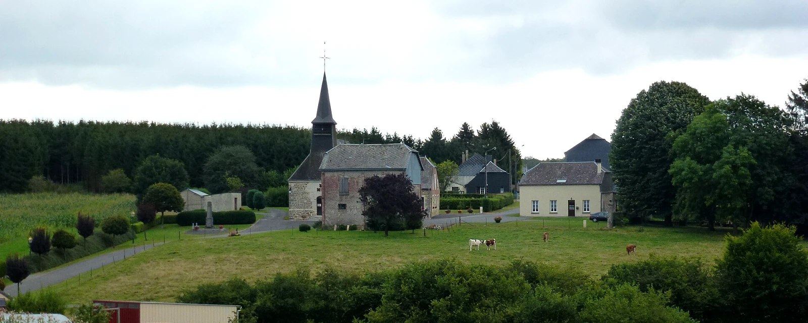 Vue de Brognon, Ardennes