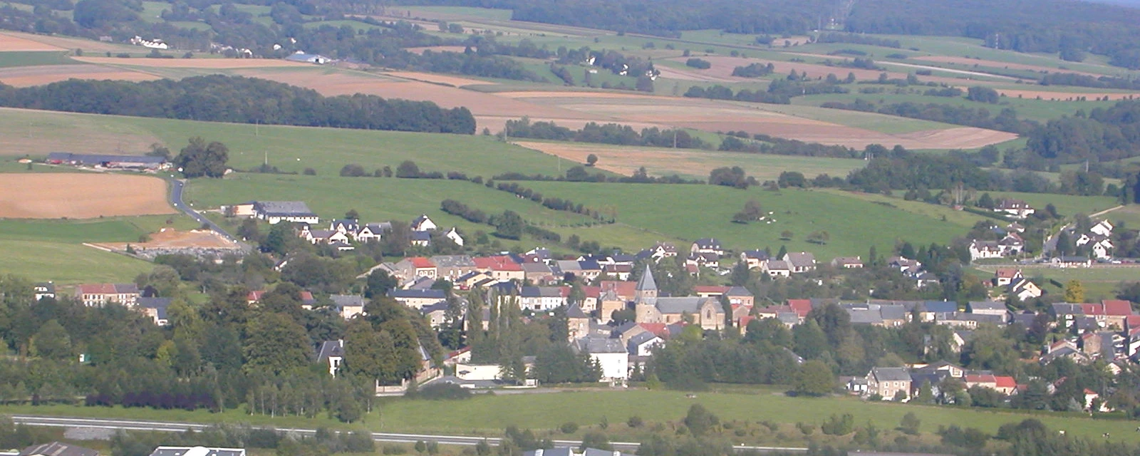 Vue de Cliron, Ardennes