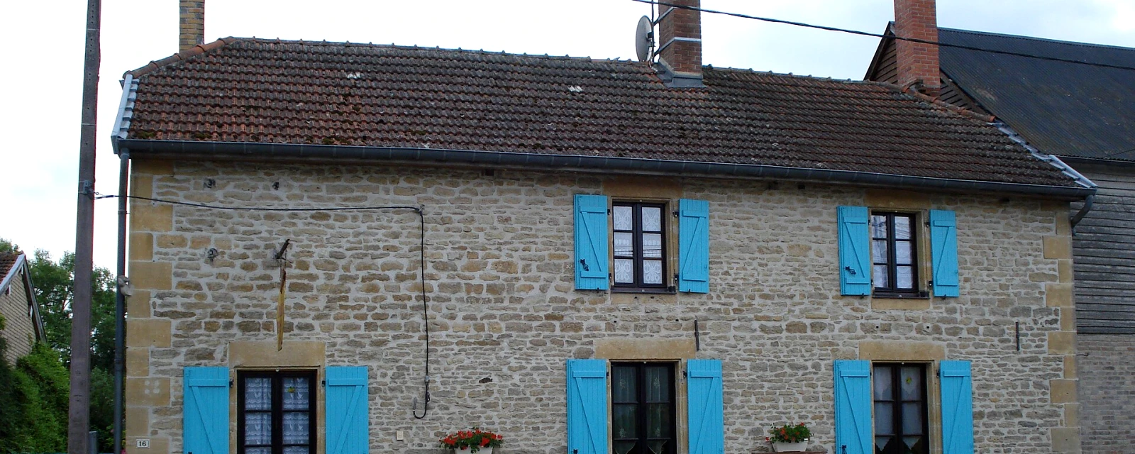 Vue de Coulommes-et-Marqueny, Ardennes