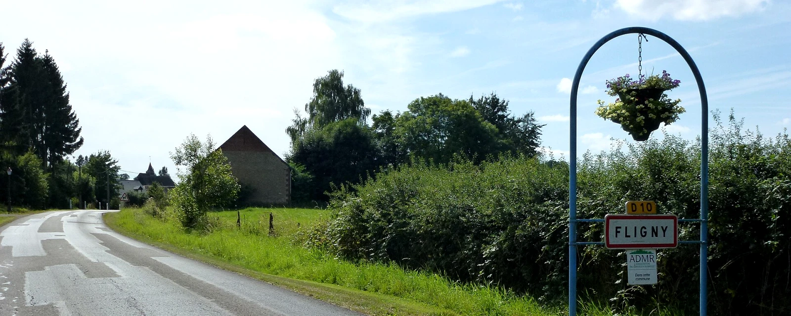 Vue de Fligny, Ardennes