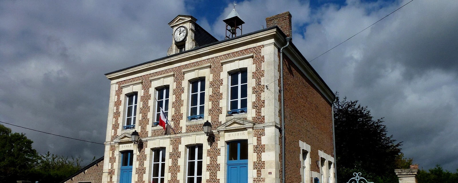 Vue de Justine-Herbigny, Ardennes