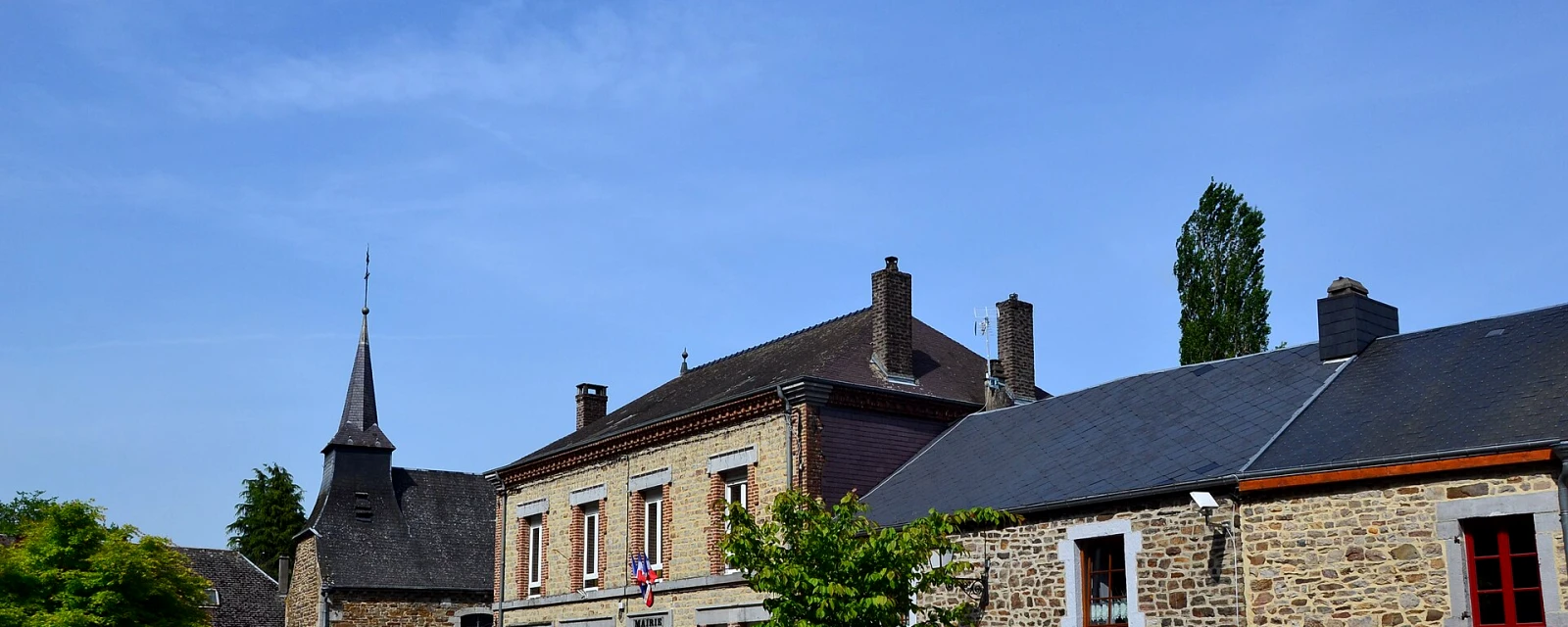 Vue de Montigny-sur-Meuse, Ardennes