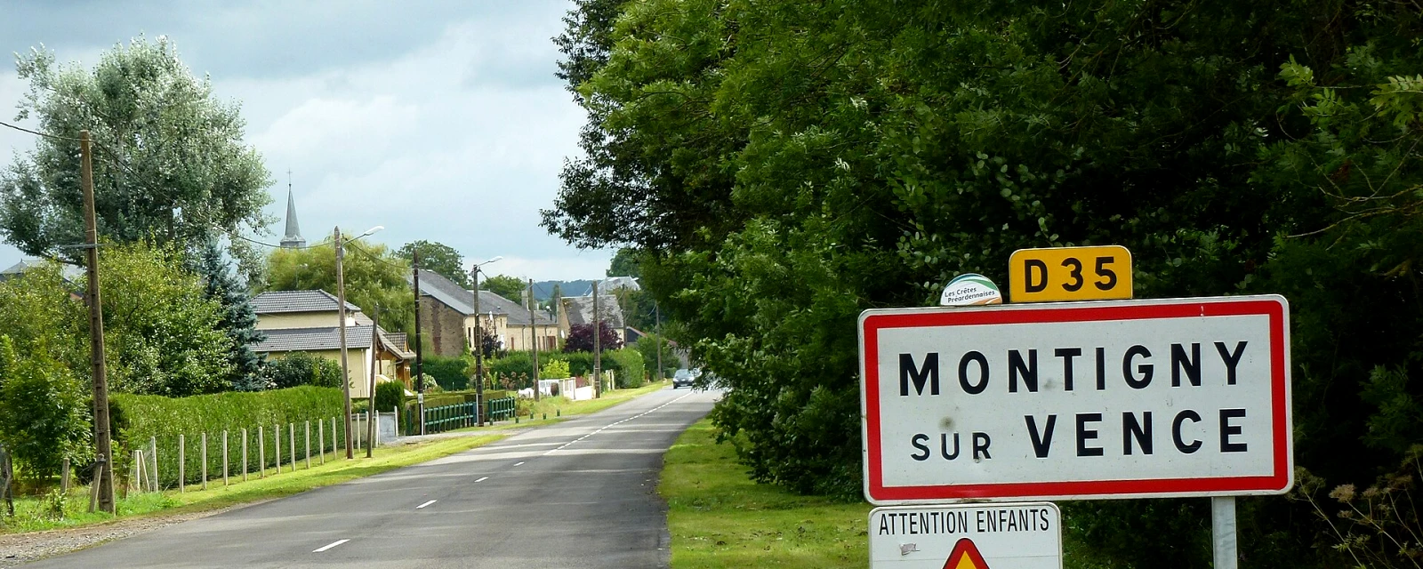 Vue de Montigny-sur-Vence, Ardennes