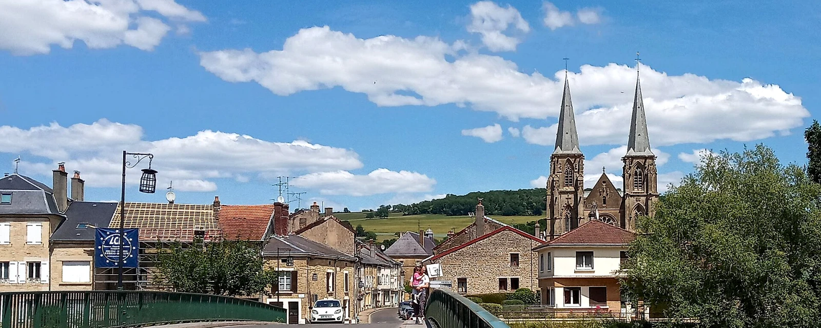 Vue de Mouzon, Ardennes