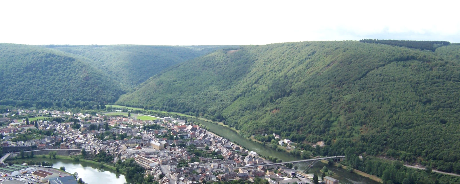Vue de Revin, Ardennes