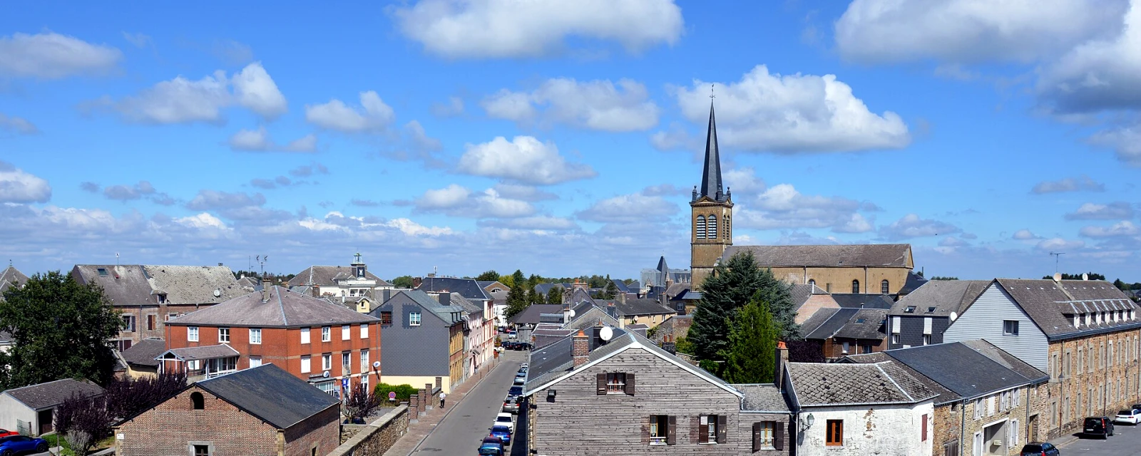 Vue de Rocroi, Ardennes