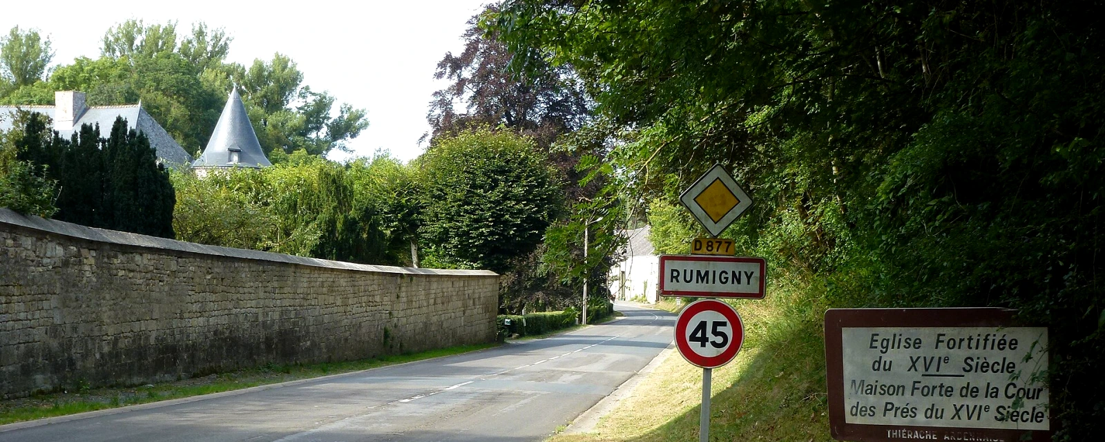 Vue de Rumigny, Ardennes