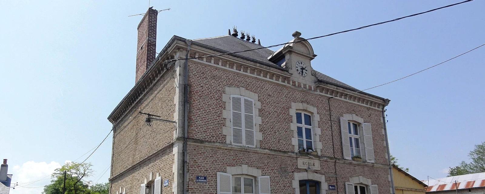 Vue de Saint-Fergeux, Ardennes