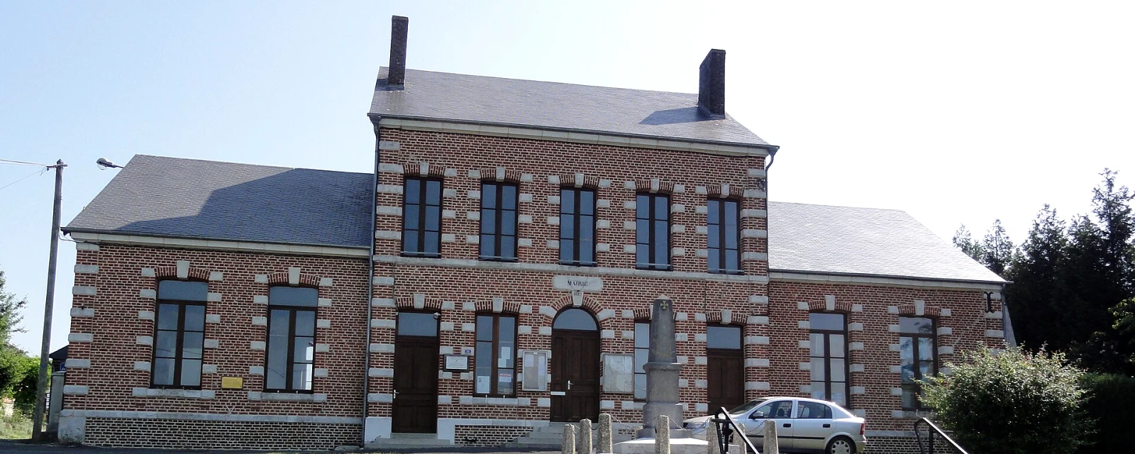 Vue de Saint-Jean-aux-Bois, Ardennes