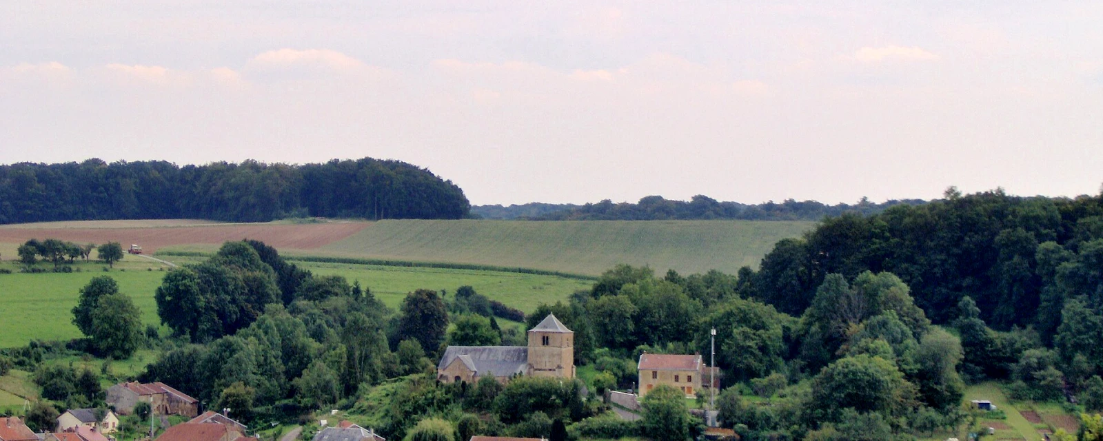 Vue de Sapogne-et-Feuchères, Ardennes