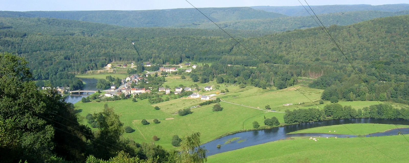Vue de Tournavaux, Ardennes