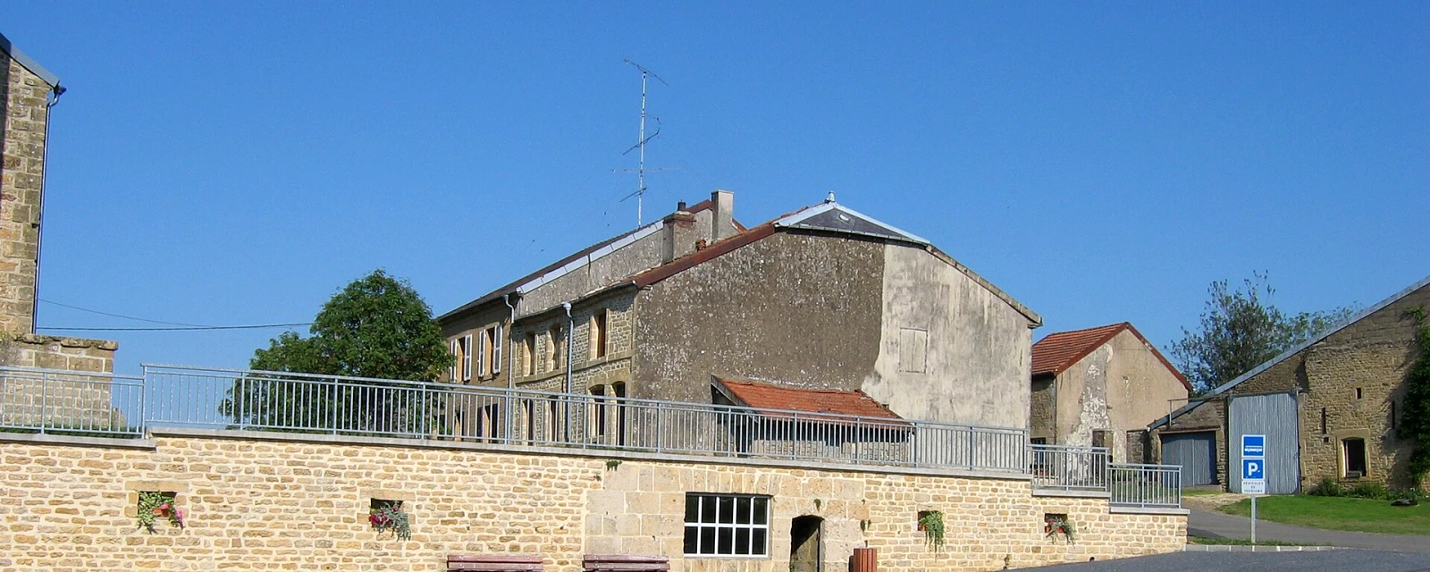Vue de Vaux-lès-Mouzon, Ardennes