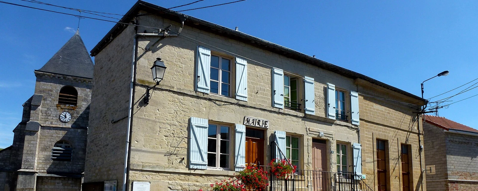 Vue de Vaux-Montreuil, Ardennes
