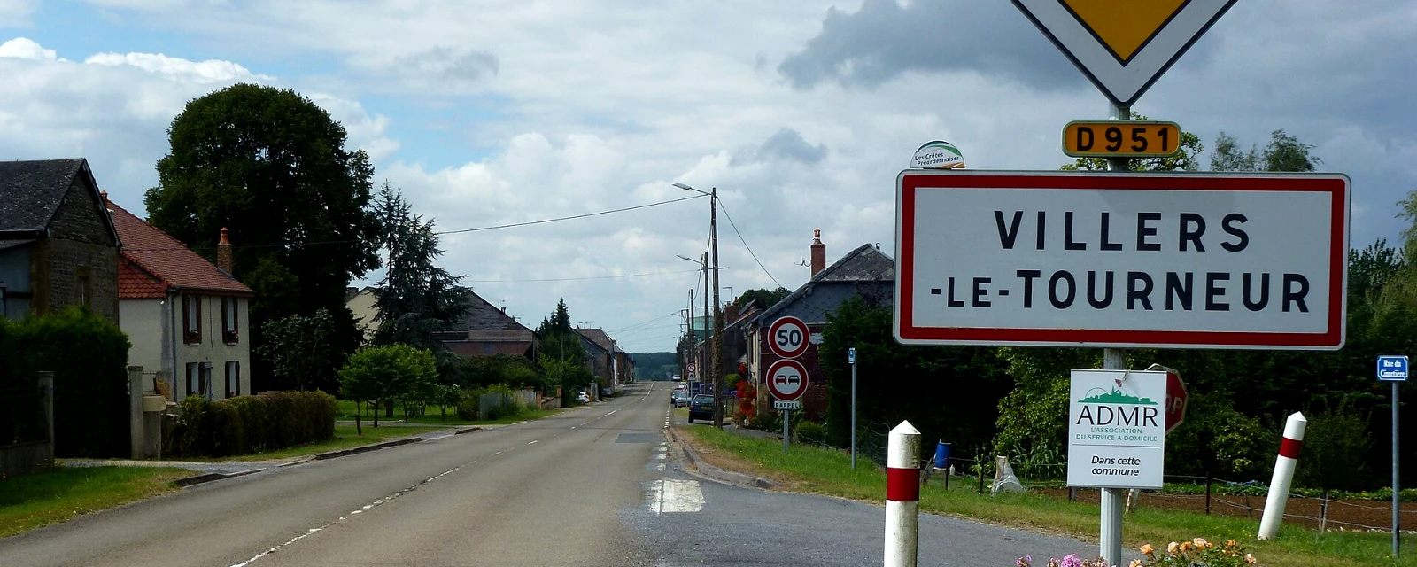 Vue de Villers-le-Tourneur, Ardennes