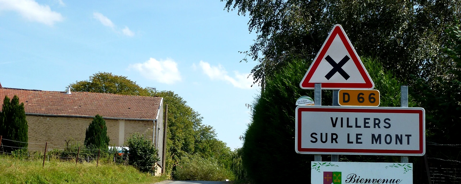 Vue de Villers-sur-le-Mont, Ardennes