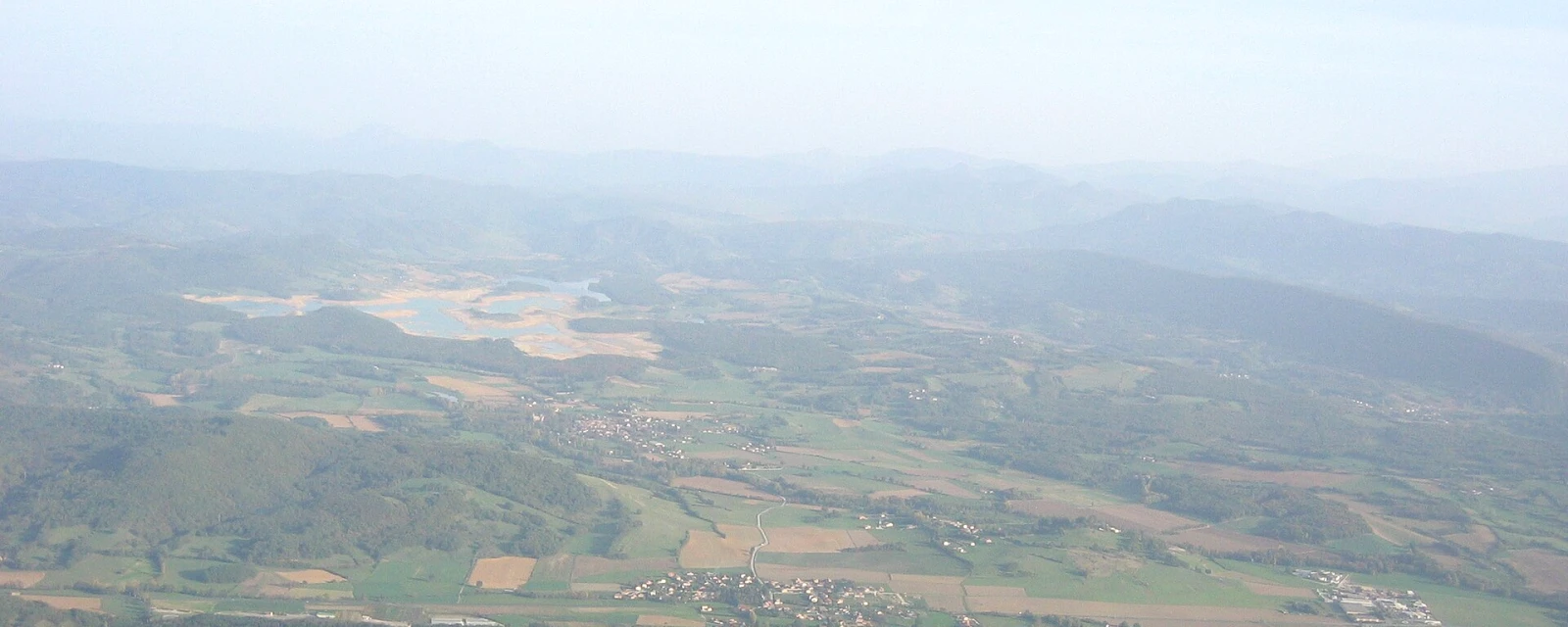 Vue de Aigues-Vives, Ariège