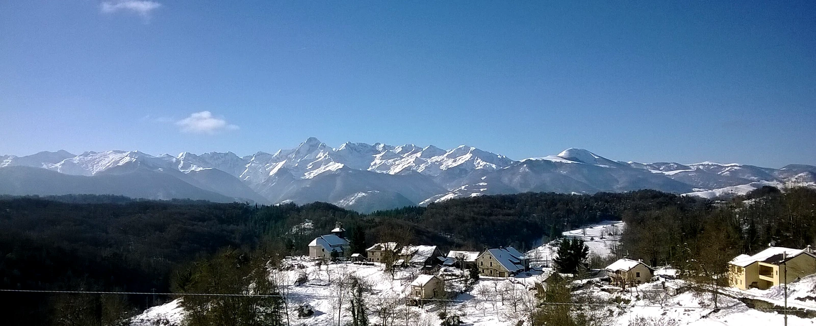 Vue de Aleu, Ariège