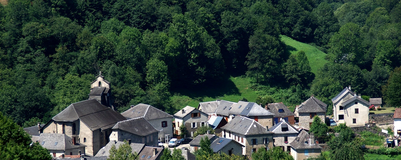 Vue de Alos, Ariège