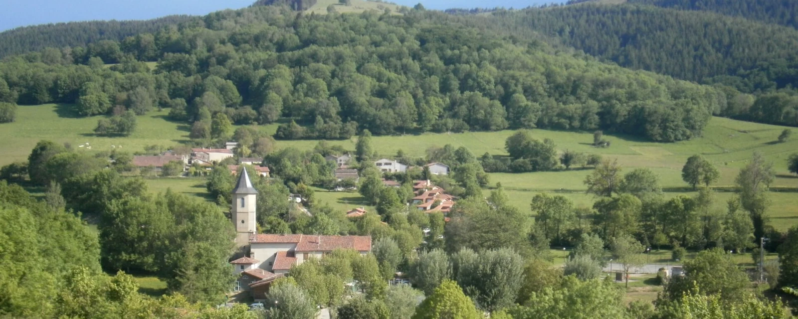 Vue de Alzen, Ariège