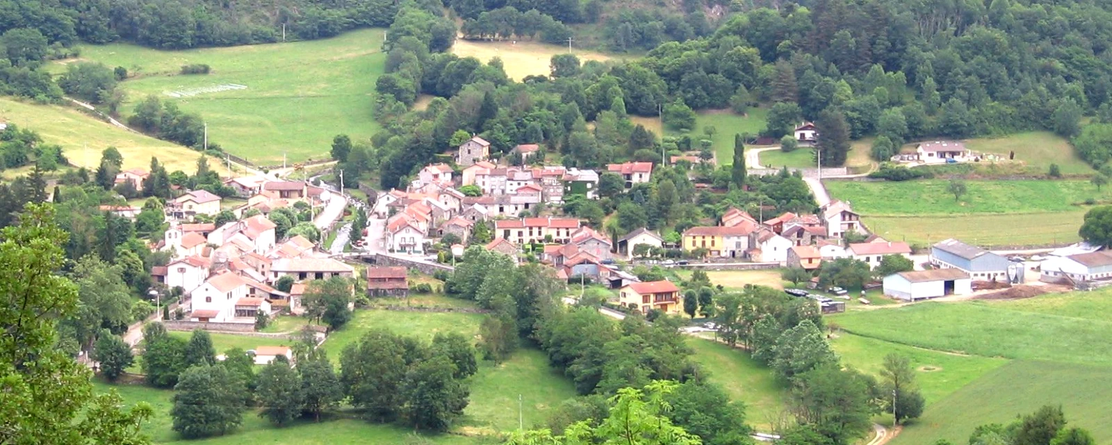 Vue de Arnave, Ariège