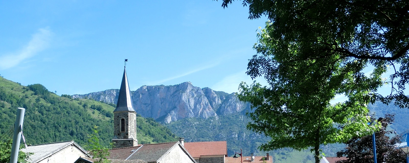 Vue de Aston, Ariège
