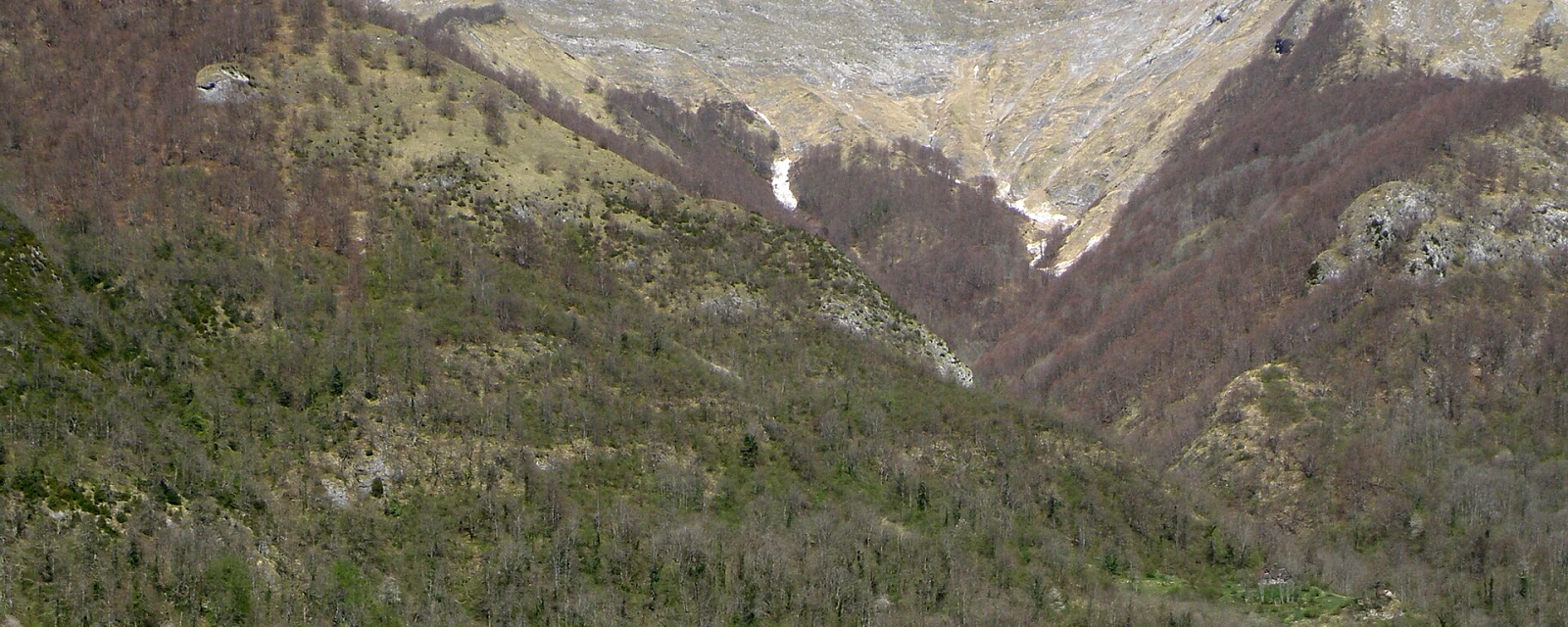 Vue de Aulus-les-Bains, Ariège
