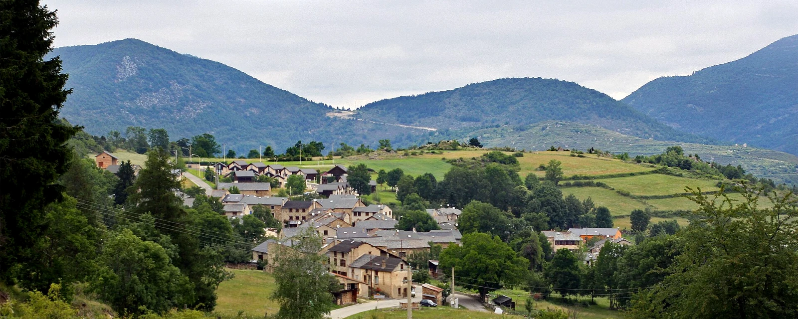 Vue de Carcanières, Ariège