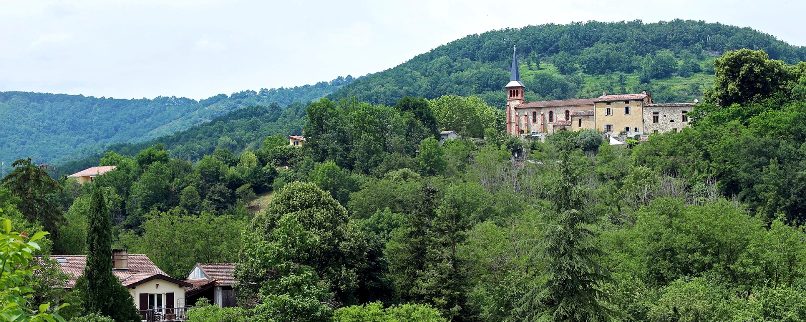 Vue de Carla-de-Roquefort, Ariège