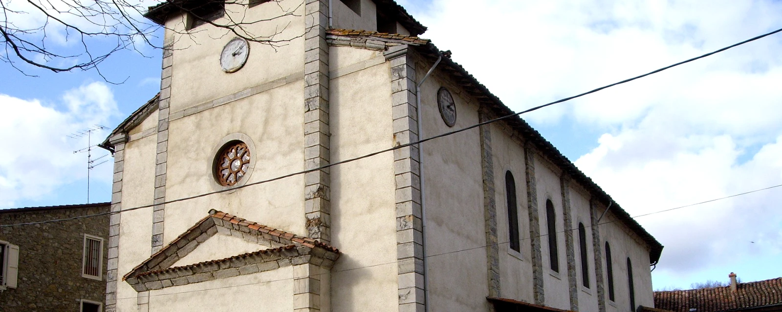 Vue de Castelnau-Durban, Ariège